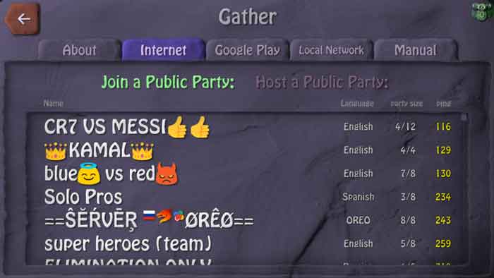 bombsquad join a public party